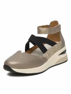 Scarpe basse D2411-90 Beige