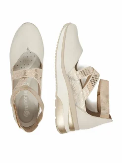 Scarpe basse D2411-81 Beige