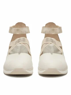 Scarpe basse D2411-81 Beige