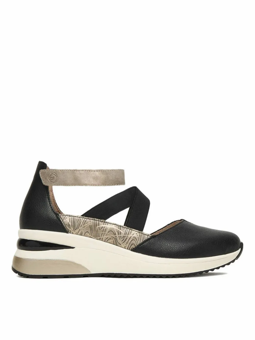 Scarpe basse D2411-03 Nero