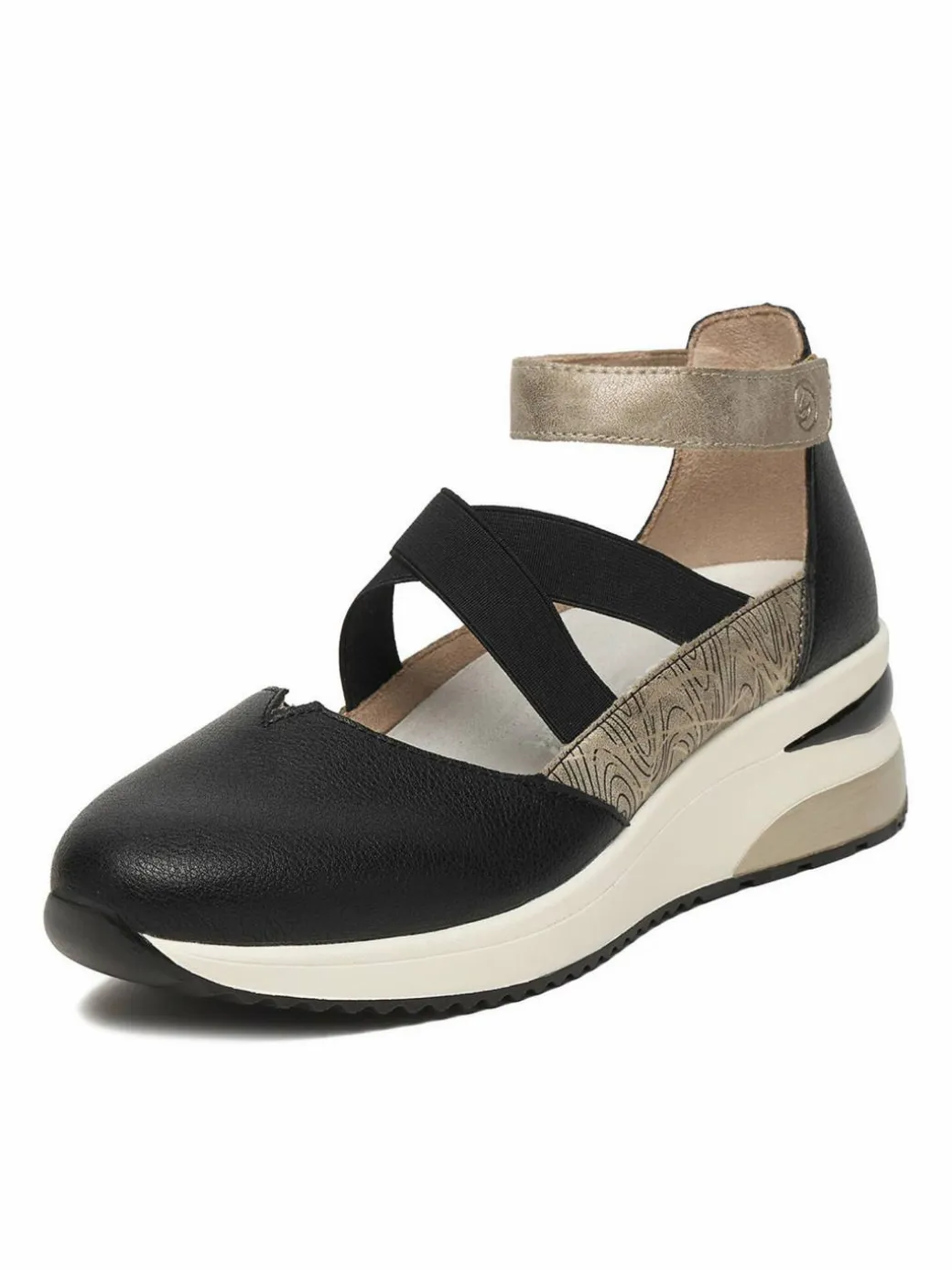 Scarpe basse D2411-03 Nero