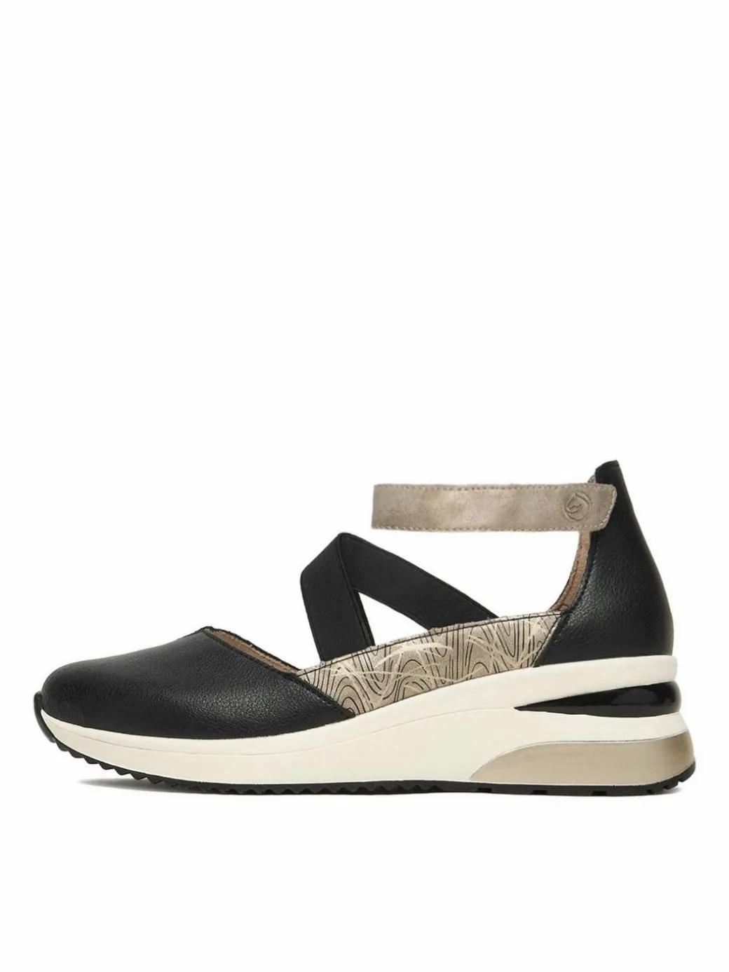 Scarpe basse D2411-03 Nero