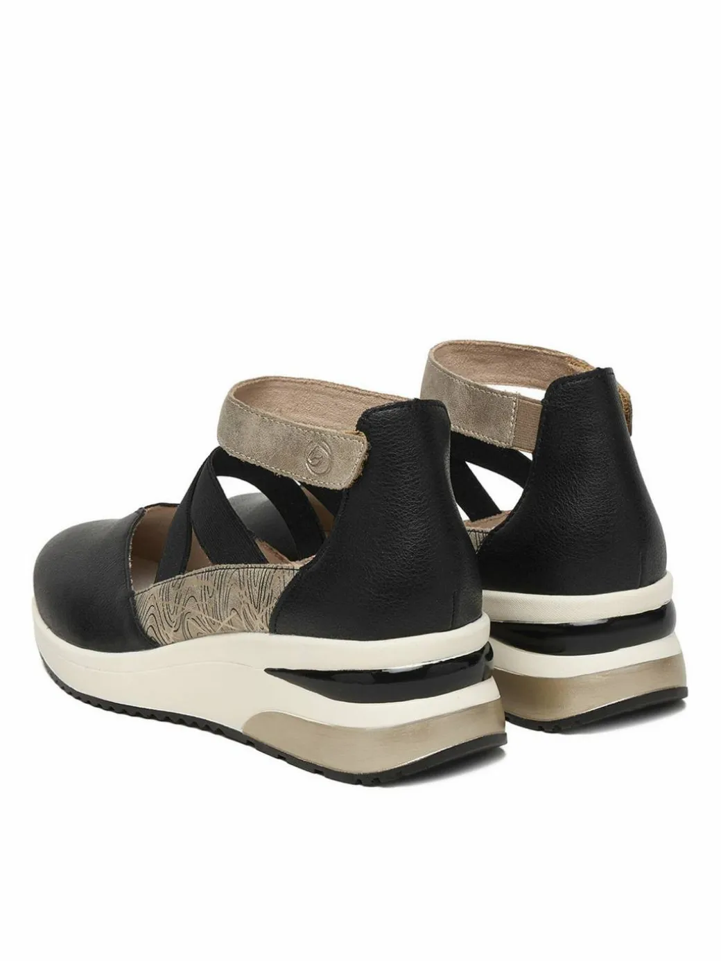Scarpe basse D2411-03 Nero
