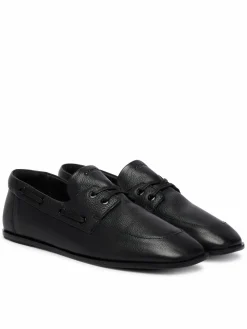 Scarpe basse Ess Boatshoe Lth HW0HW03116 Nero