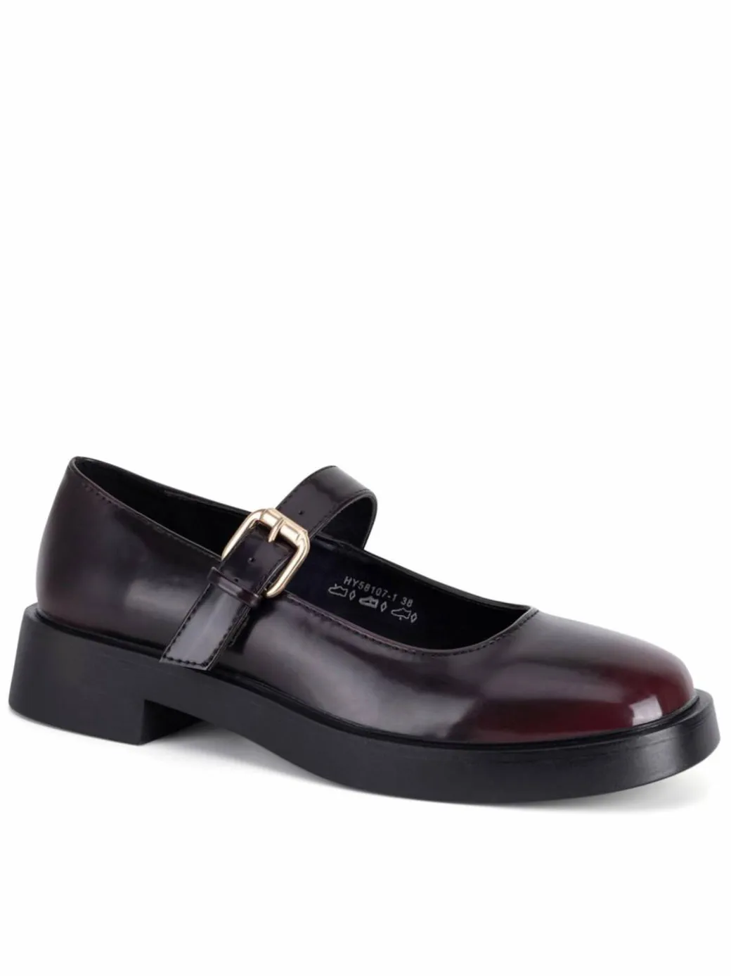 Scarpe basse HY58107-1 Bordeaux