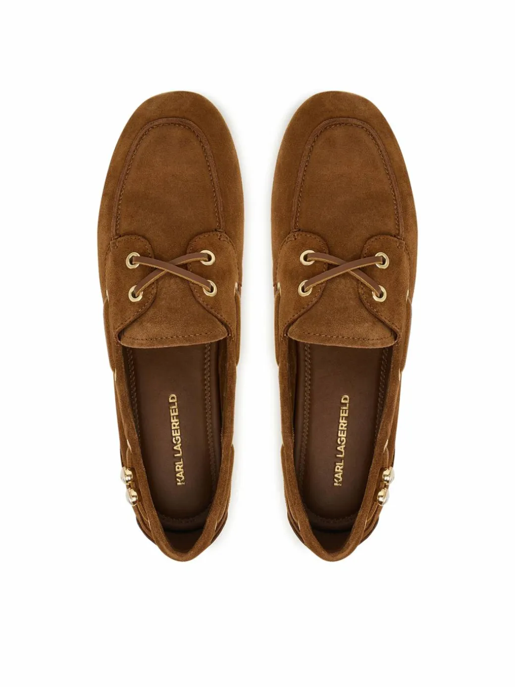 Scarpe basse KL40827 Marrone