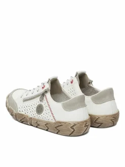 Scarpe basse L0355-80 Bianco
