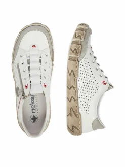Scarpe basse L0355-80 Bianco