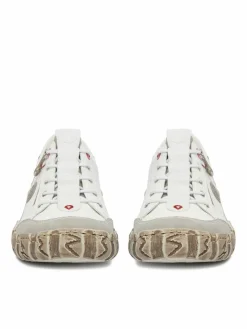 Scarpe basse L0355-80 Bianco