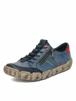 Scarpe basse L0357-12 Blu