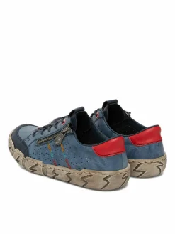 Scarpe basse L0357-12 Blu