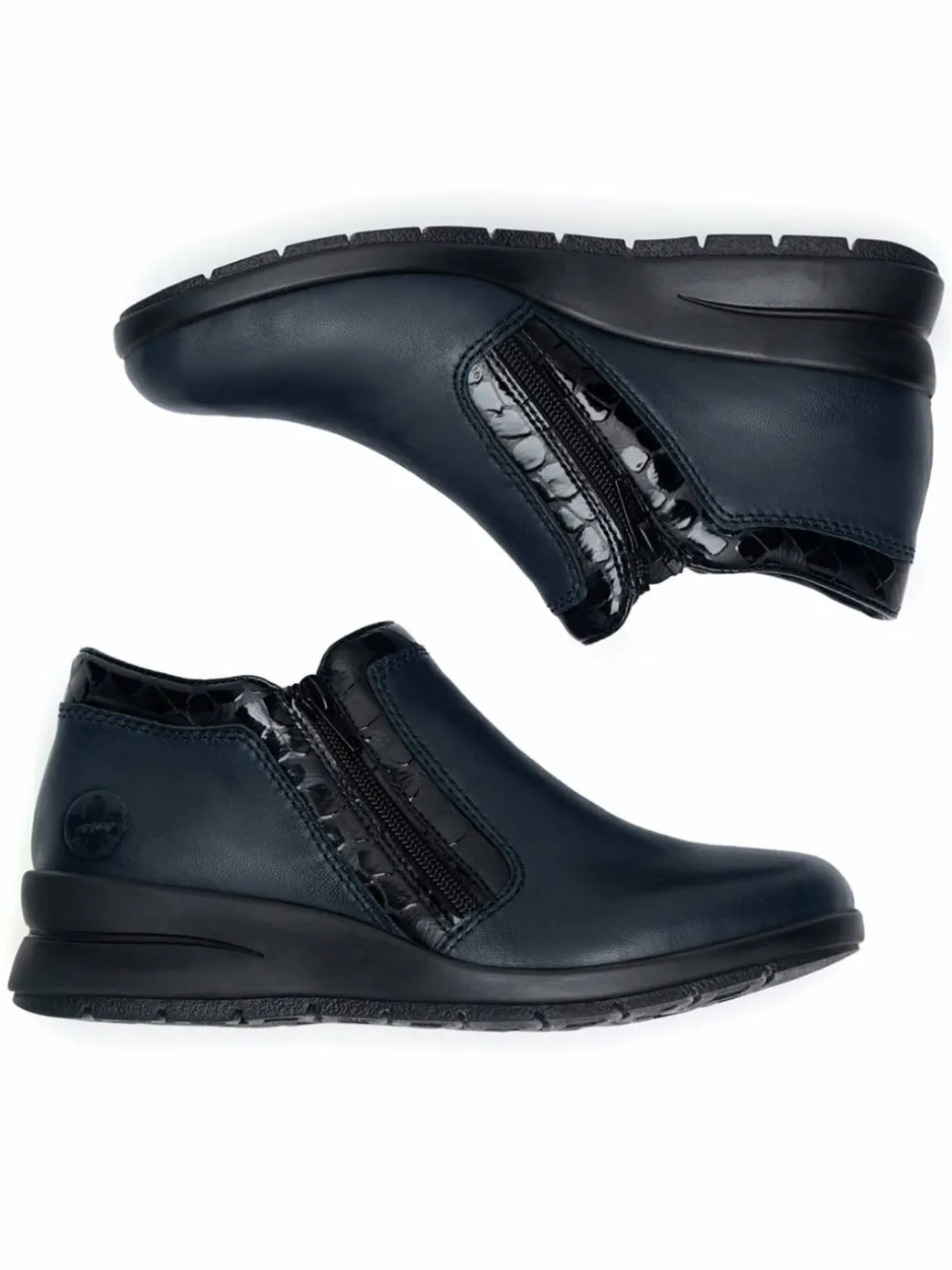 Scarpe basse L4883-14 Blu scuro