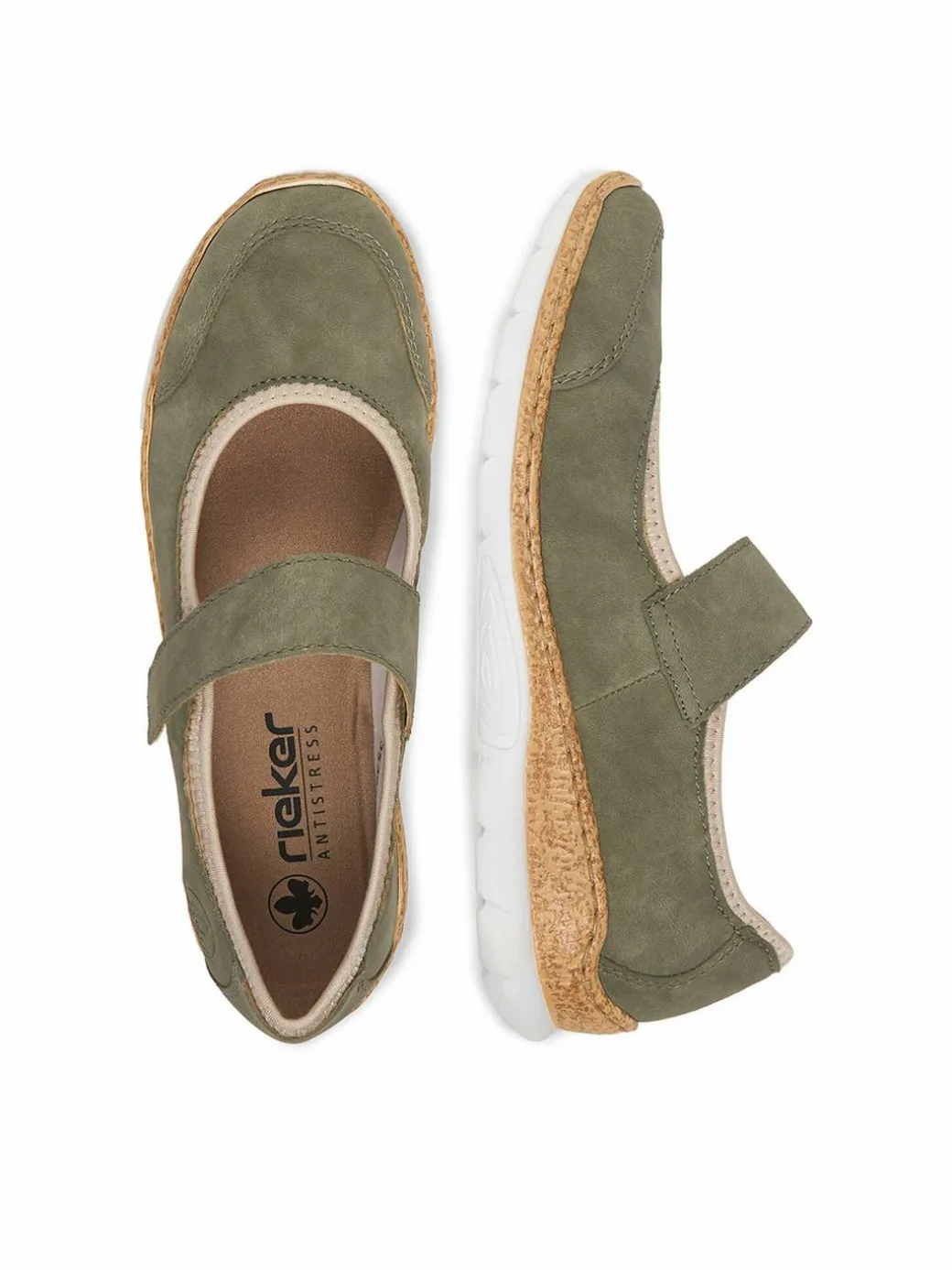 Scarpe basse N42B0-52 Verde