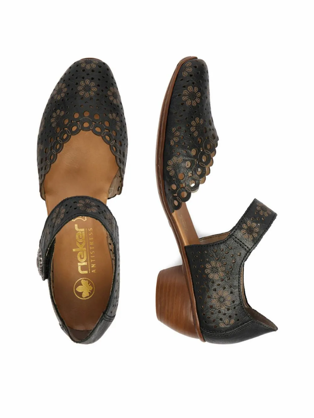 Scarpe basse 43753-00 Nero
