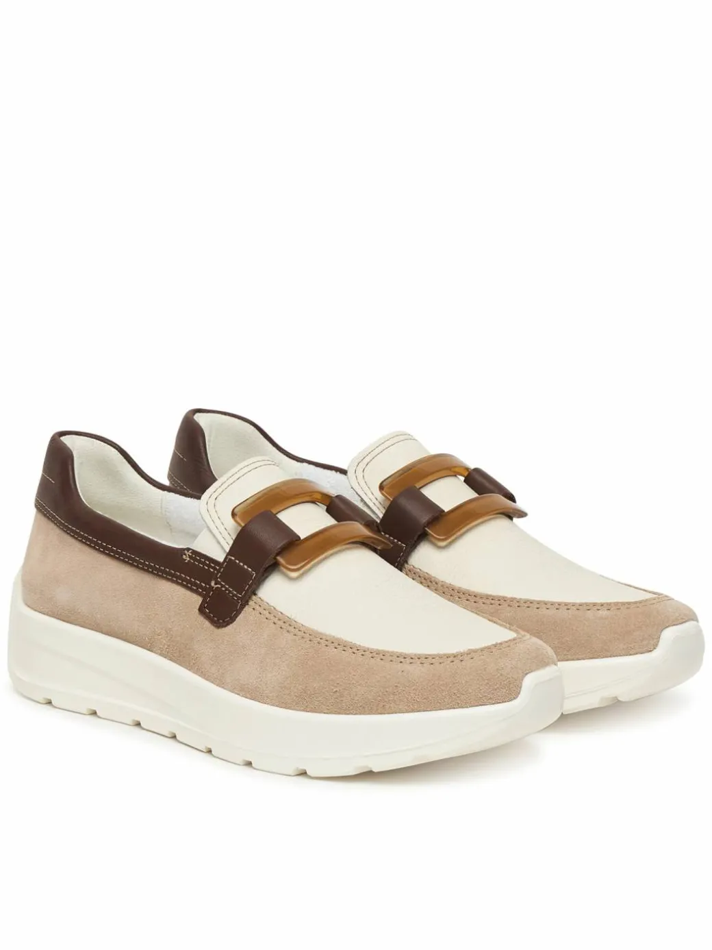 Scarpe basse New York 12-25122-07 Beige