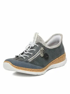 Scarpe basse N42F2-14 Blu scuro