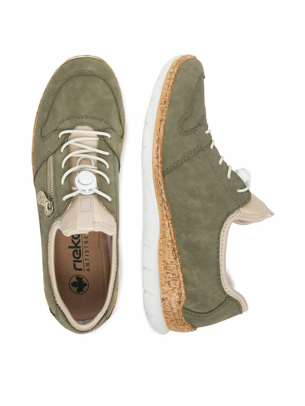 Scarpe basse N42G0-52 Verde