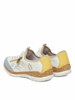 Scarpe basse N42K6-80 Bianco