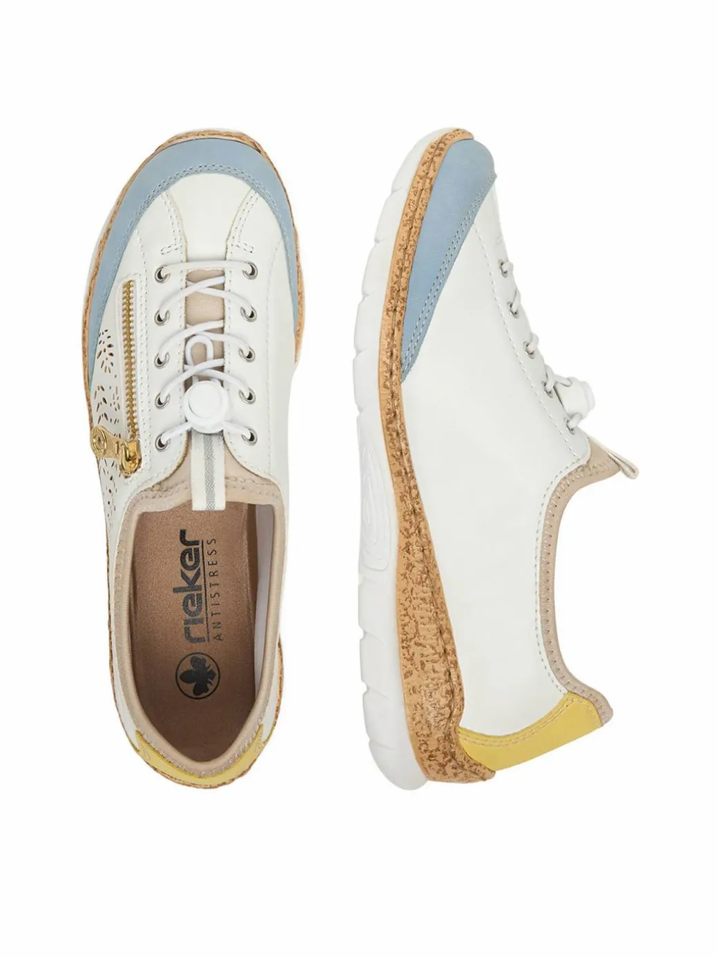 Scarpe basse N42K6-80 Bianco