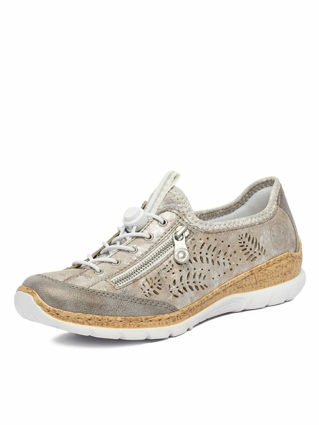 Scarpe basse N42K6-40 Grigio