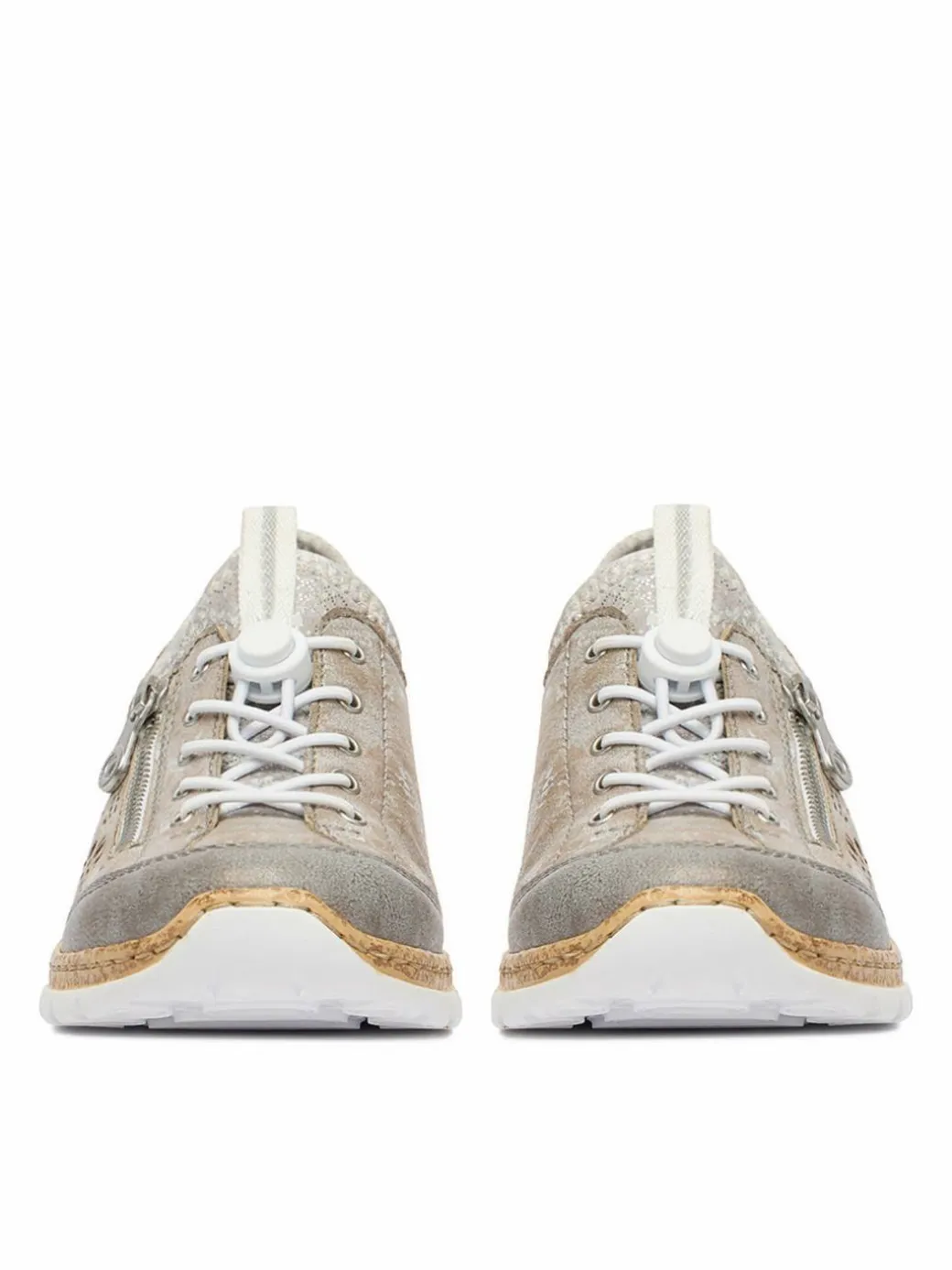Scarpe basse N42K6-40 Grigio