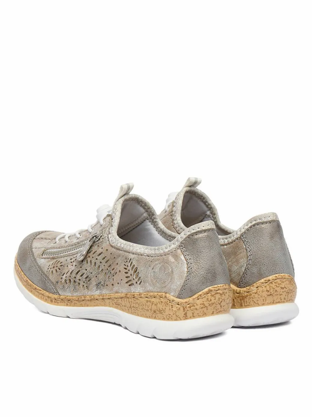 Scarpe basse N42K6-40 Grigio