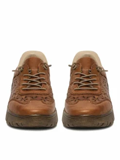 Scarpe basse N1358-22 Marrone