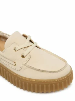 Scarpe basse Torhill Boat 26186302 Écru