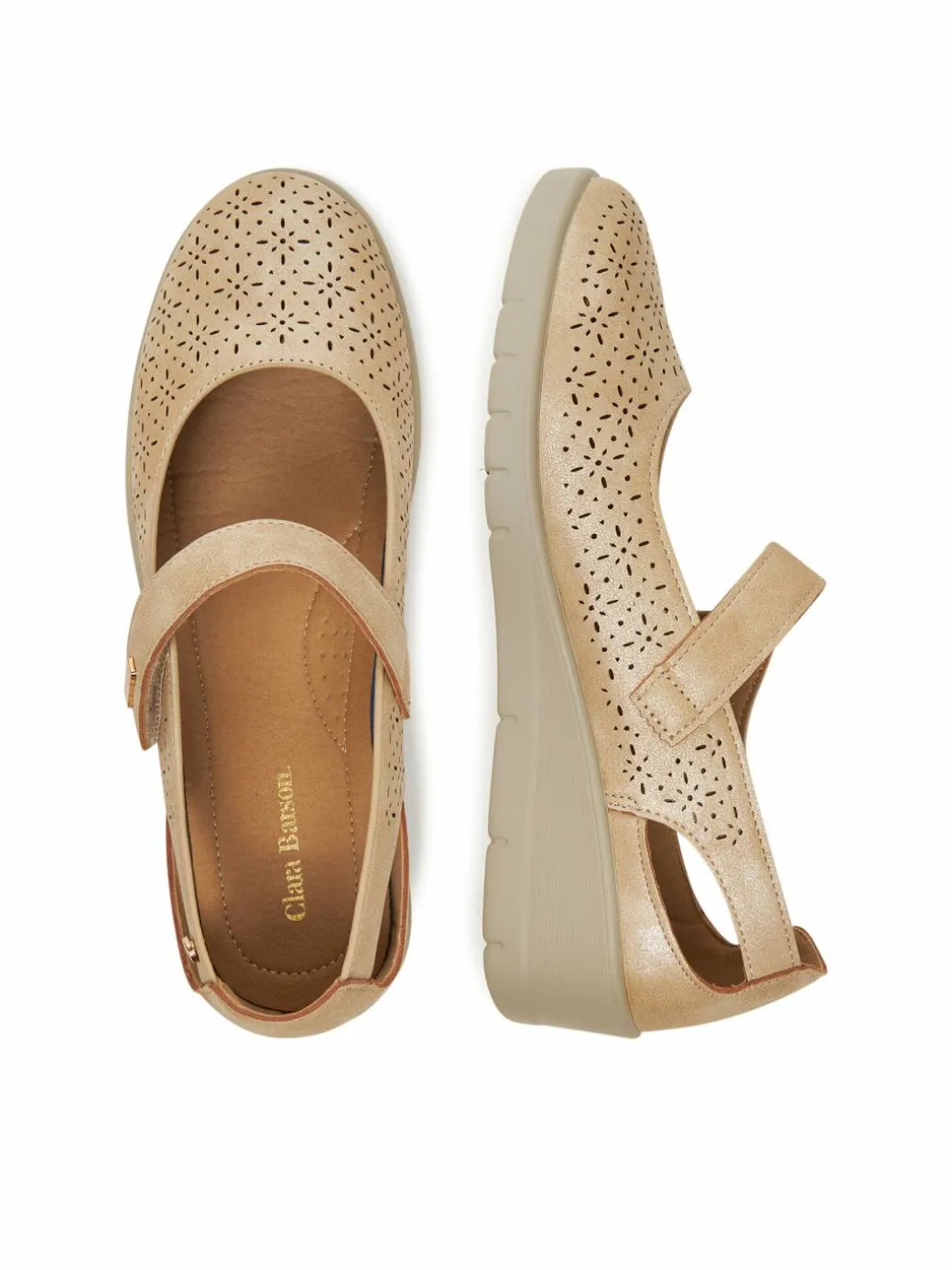 Scarpe basse WFA3588-1 Beige