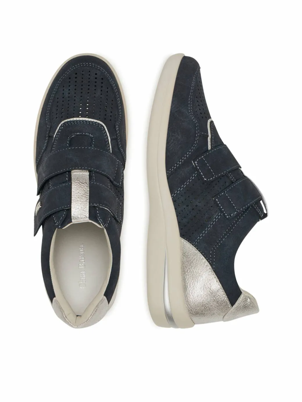 Scarpe basse WS2561-02 Blu scuro