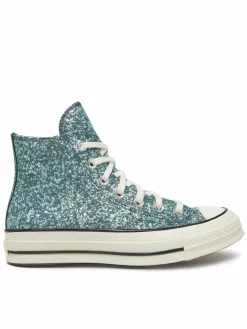Scarpe da ginnastica Chuck 70 Glitter Hi A10097C 486 Blu