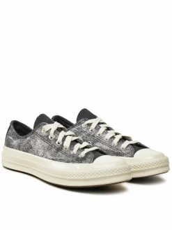 Scarpe da ginnastica Chuck 70 Suede Shimmer Ox A10379C Grigio