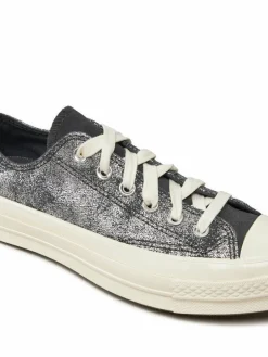 Scarpe da ginnastica Chuck 70 Suede Shimmer Ox A10379C Grigio