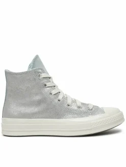 Scarpe da ginnastica Chuck 70 Suede Shimmer A08224C Grigio