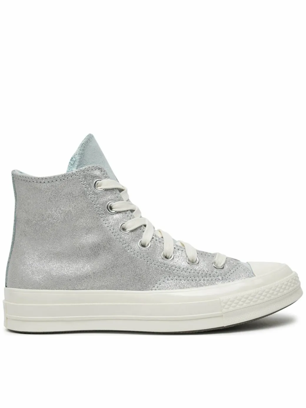 Scarpe da ginnastica Chuck 70 Suede Shimmer A08224C Grigio