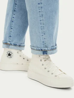 Scarpe da ginnastica Chuck Taylor All Star Lift Platform Beads A16107C Écru
