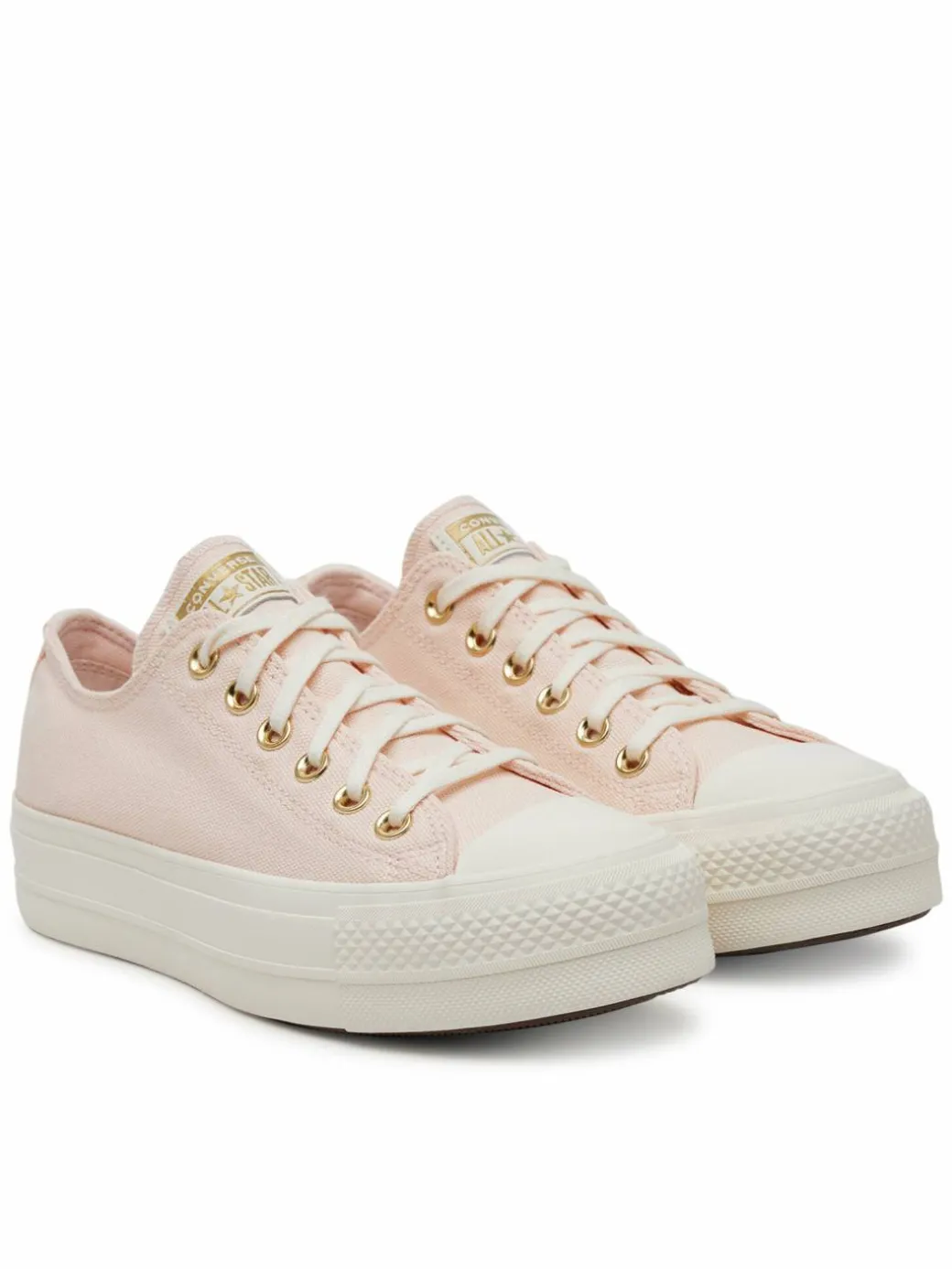 Scarpe da ginnastica Chuck Taylor All Star Lift Platform Gold A12584C Rosa