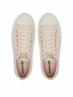 Scarpe da ginnastica Chuck Taylor All Star Lift Platform Gold A12584C Rosa