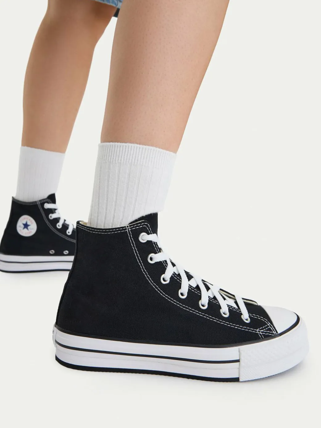 Scarpe da ginnastica Chuck Taylor All Star Eva Lift Hi 272855C Nero