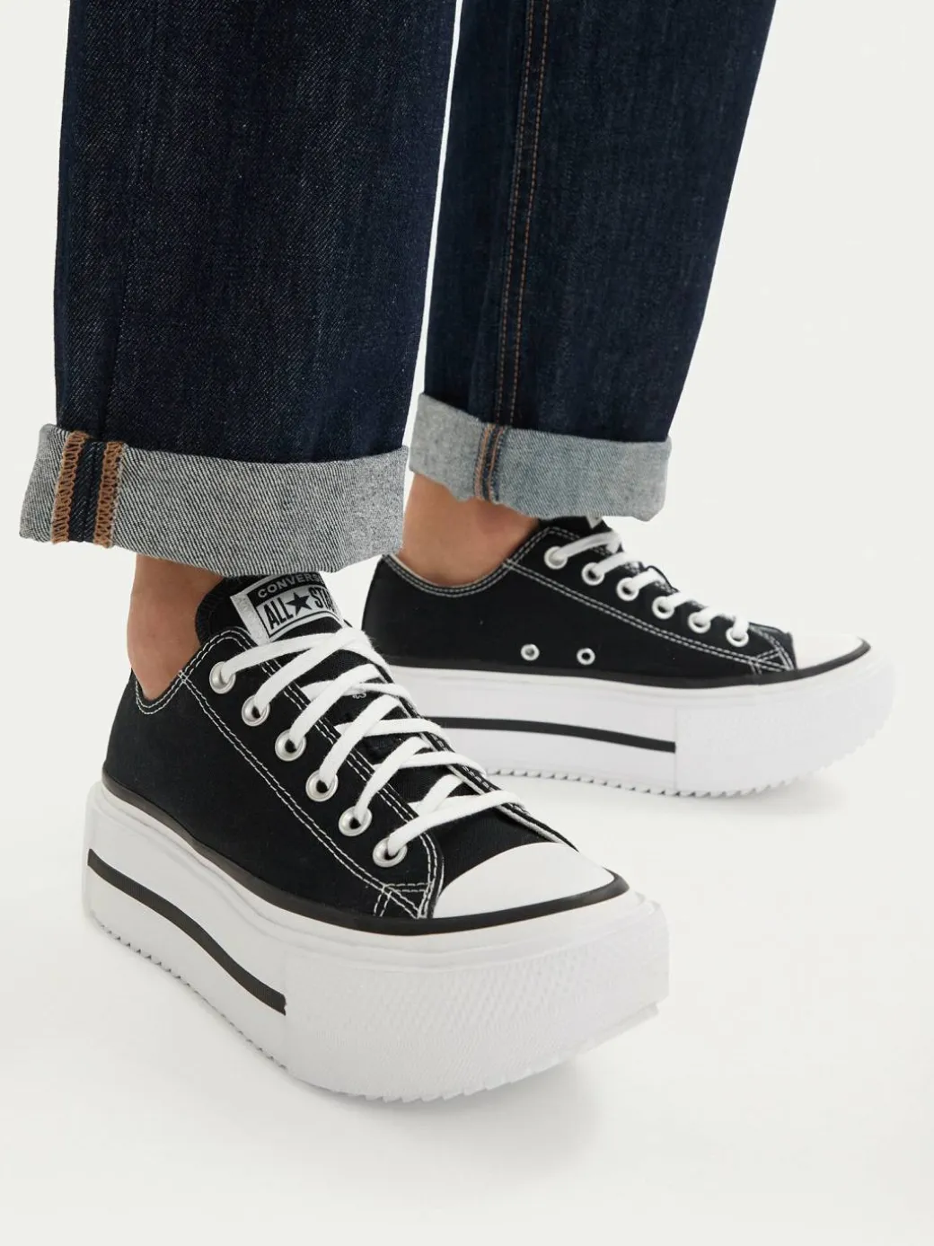 Scarpe da ginnastica Chuck Taylor All Star Lift Double Stack Platform A15490C Nero