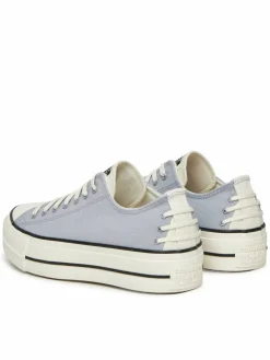 Scarpe da ginnastica Chuck Taylor All Star Lift Platform Crafted Laces A12553C Viola