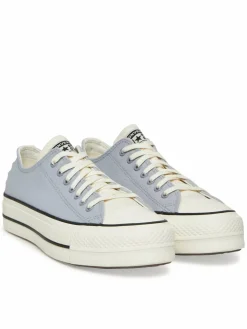 Scarpe da ginnastica Chuck Taylor All Star Lift Platform Crafted Laces A12553C Viola
