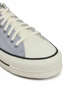 Scarpe da ginnastica Chuck Taylor All Star Lift Platform Crafted Laces A12553C Viola