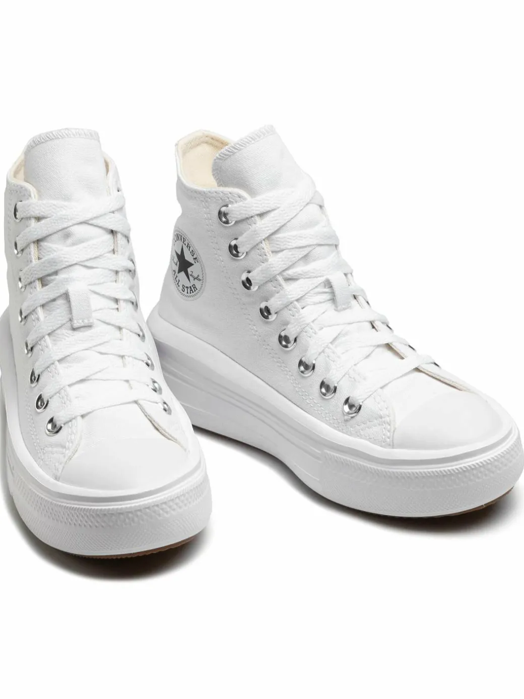 Scarpe da ginnastica Chuck Taylor All Star Move Platform 568498C Bianco