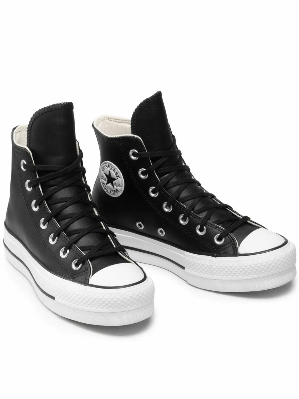 Scarpe da ginnastica Chuck Taylor All Star Lift Clean Hi 561675C Nero