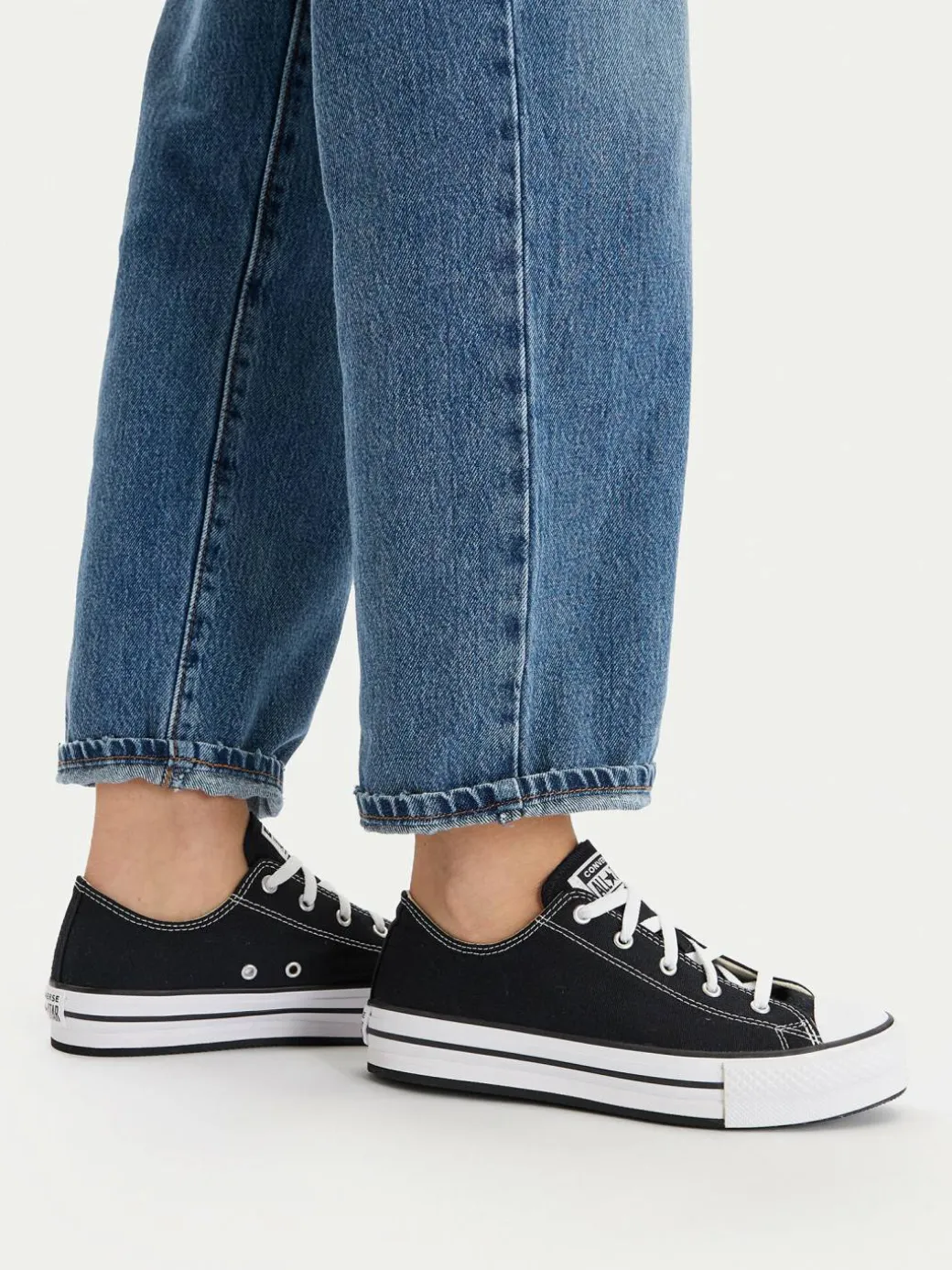Scarpe da ginnastica Chuck Taylor All Star Eva Lift Ox 272857C Nero