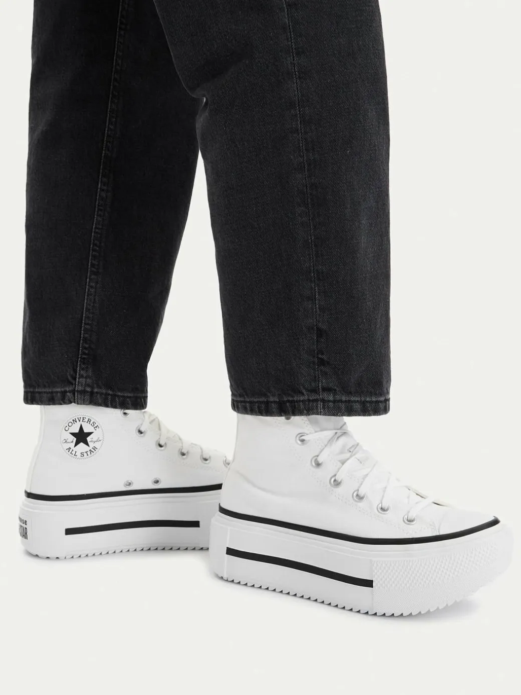 Scarpe da ginnastica Chuck Taylor All Star Lift Double Stack A12976C Bianco