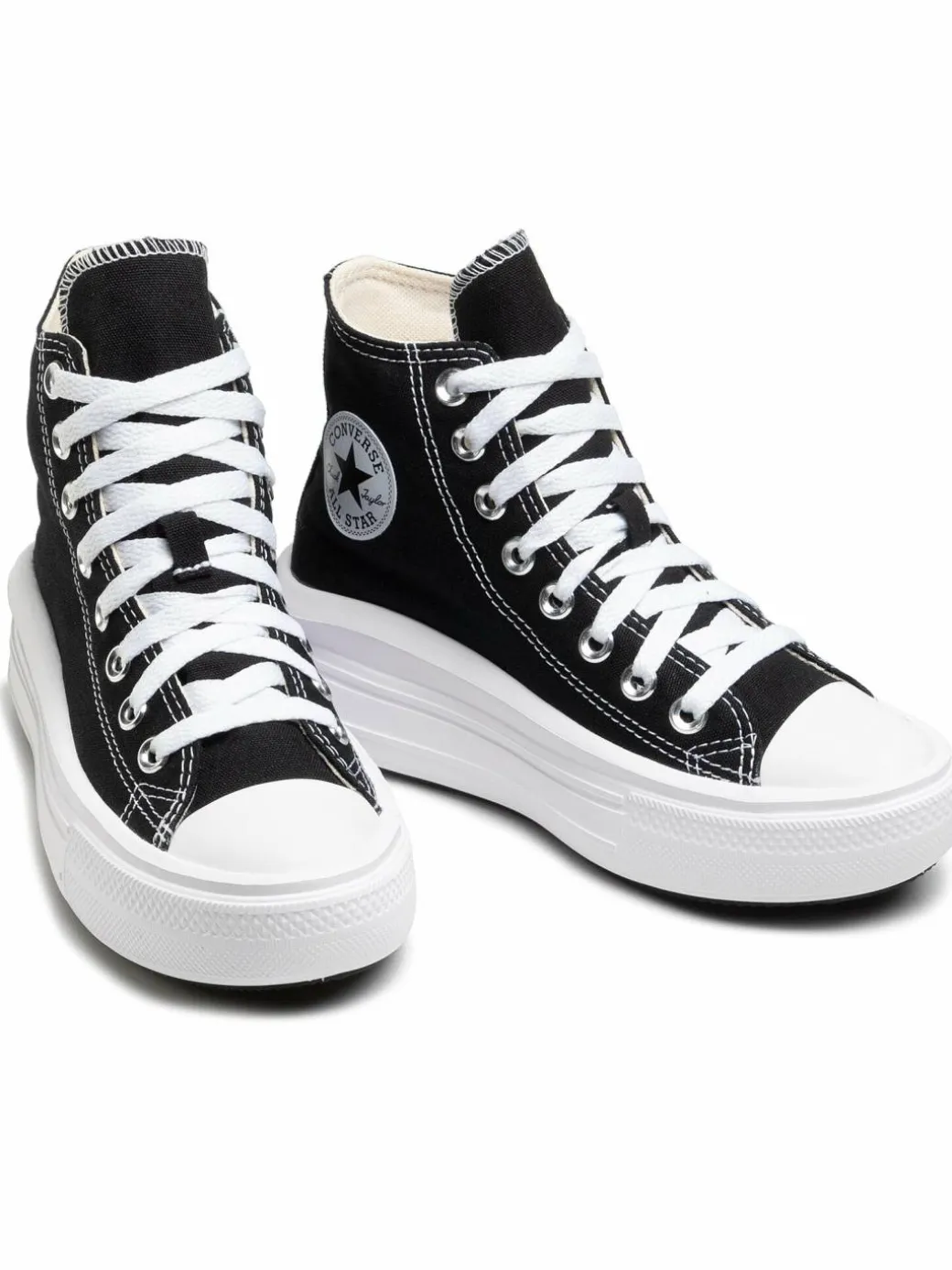 Scarpe da ginnastica Chuck Taylor All Star Move Platform 568497C Nero