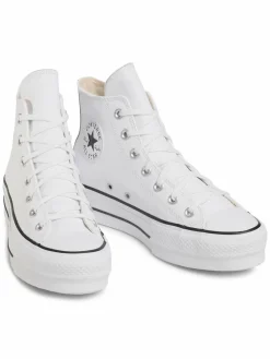 Scarpe da ginnastica Chuck Taylor All Star Lift Clean Hi 561676C Bianco