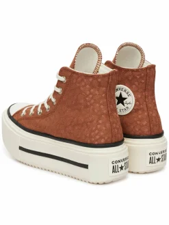 Scarpe da ginnastica Chuck Taylor All Star Lift Double Stack Platform Deer A17883C Marrone